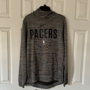 Nike Gray Pacers Basketball Hoodie